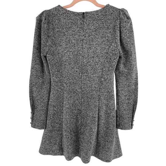 Browns Women's Size Small/Medium Grey/Black Dress - Picture 2 of 5